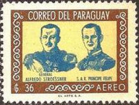 Paraguay 1962 Duke of Edinburgh's Visit