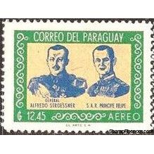Paraguay 1962 Duke of Edinburgh's Visit