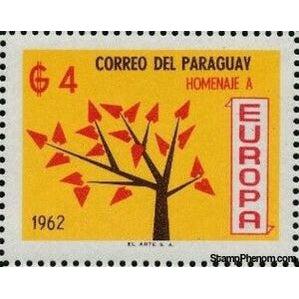 Paraguay 1962 Europa-Stamps-Paraguay-Mint-StampPhenom