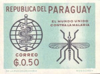 Paraguay 1962 Fight Against Malaria-Stamps-Paraguay-Mint-StampPhenom