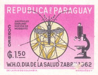 Paraguay 1962 Fight Against Malaria-Stamps-Paraguay-Mint-StampPhenom