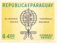 Paraguay 1962 Fight Against Malaria-Stamps-Paraguay-Mint-StampPhenom