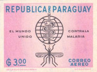 Paraguay 1962 Fight Against Malaria-Stamps-Paraguay-Mint-StampPhenom