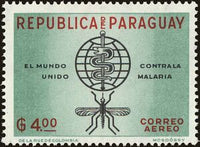 Paraguay 1962 Fight Against Malaria-Stamps-Paraguay-Mint-StampPhenom