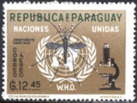 Paraguay 1962 Fight Against Malaria-Stamps-Paraguay-Mint-StampPhenom