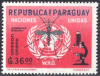 Paraguay 1962 Fight Against Malaria-Stamps-Paraguay-Mint-StampPhenom