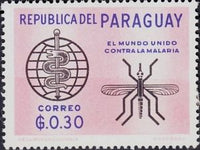 Paraguay 1962 Fight Against Malaria-Stamps-Paraguay-Mint-StampPhenom