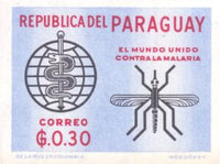 Paraguay 1962 Fight Against Malaria-Stamps-Paraguay-Mint-StampPhenom