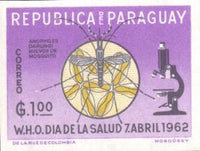 Paraguay 1962 Fight Against Malaria-Stamps-Paraguay-Mint-StampPhenom