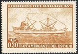 Paraguay 1962 Merchant ship-Stamps-Paraguay-Mint-StampPhenom