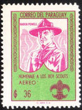 Paraguay 1962 Robert Baden-Powell (1857-1941)-Stamps-Paraguay-Mint-StampPhenom