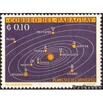 Paraguay 1962 Solar system-Stamps-Paraguay-Mint-StampPhenom