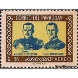 Paraguay 1962 Stroessner and Prince Philip-Stamps-Paraguay-Mint-StampPhenom