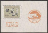 Paraguay 1962 Two players fighting for the ball-Stamps-Paraguay-Mint-StampPhenom