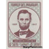 Paraguay 1963 Abraham Lincoin (1809-1865)-Stamps-Paraguay-Mint-StampPhenom