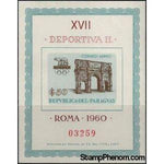 Paraguay 1963 Arch of Constantine, Rome-Stamps-Paraguay-Mint-StampPhenom