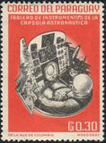 Paraguay 1963 Instruments in astronaut's capsule-Stamps-Paraguay-Mint-StampPhenom