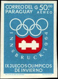 Paraguay 1963 Olympic Rings-Stamps-Paraguay-Mint-StampPhenom