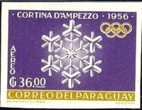 Paraguay 1963 Snow Crystals-Stamps-Paraguay-Mint-StampPhenom