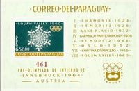 Paraguay 1963 Snow Crystals-Stamps-Paraguay-Mint-StampPhenom