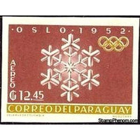 Paraguay 1963 Snow Crystals-Stamps-Paraguay-Mint-StampPhenom