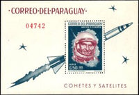 Paraguay 1963 Walter M. Schirra (1923-2007) American astronaut-Stamps-Paraguay-Mint-StampPhenom