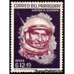 Paraguay 1963 Walter M. Schirra (1923-2007) American astronaut-Stamps-Paraguay-Mint-StampPhenom