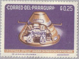 Paraguay 1964 Apollo Capsule-Stamps-Paraguay-Mint-StampPhenom