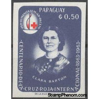 Paraguay 1964 Clara Barton-Stamps-Paraguay-Mint-StampPhenom