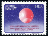 Paraguay 1964 Echo 2 Satelite-Stamps-Paraguay-Mint-StampPhenom