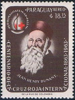 Paraguay 1964 Henry Dunant-Stamps-Paraguay-Mint-StampPhenom