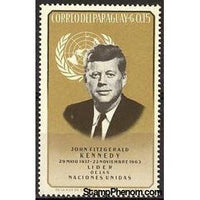 Paraguay 1964 John F. Kennedy (1917-1963)-Stamps-Paraguay-Mint-StampPhenom