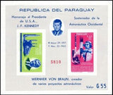 Paraguay 1964 Wernher von Braun-Stamps-Paraguay-Mint-StampPhenom