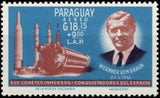 Paraguay 1964 Wernher von Braun-Stamps-Paraguay-Mint-StampPhenom