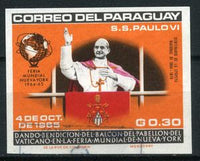 Paraguay 1965 Blessing of the Pope from the Vatican balcony-Stamps-Paraguay-Mint-StampPhenom