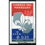 Paraguay 1965 Brasil 1954-Stamps-Paraguay-Mint-StampPhenom