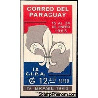 Paraguay 1965 Brazil, 1960-Stamps-Paraguay-Mint-StampPhenom