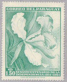 Paraguay 1965 Cattleya warscewiczii-Stamps-Paraguay-Mint-StampPhenom