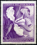 Paraguay 1965 Cattleya warscewiczii-Stamps-Paraguay-Mint-StampPhenom