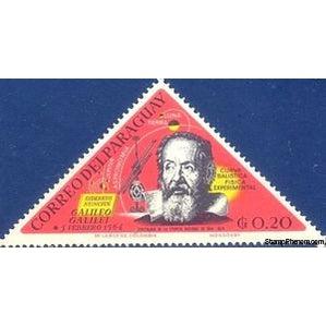 Paraguay 1965 Galileo Galilei-Stamps-Paraguay-Mint-StampPhenom