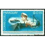 Paraguay 1965 JFK in the Pacific during the Second World War-Stamps-Paraguay-Mint-StampPhenom