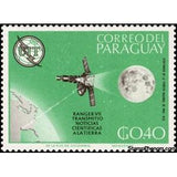 Paraguay 1965 Ranger 7 transmitting to Earth-Stamps-Paraguay-Mint-StampPhenom