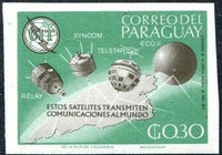 Paraguay 1965 Relay, Syncom, Telstar, Echo 2-Stamps-Paraguay-Mint-StampPhenom