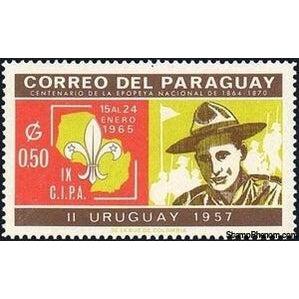 Paraguay 1965 Scout and II Uruguay, 1957-Stamps-Paraguay-Mint-StampPhenom