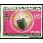 Paraguay 1965 Television Broadcast of the Pope's Visit to the UN-Stamps-Paraguay-Mint-StampPhenom