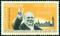 Paraguay 1965 Winston Churchill-Stamps-Paraguay-Mint-StampPhenom