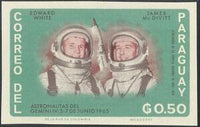 Paraguay 1966 Edward White, James McDivitt-Stamps-Paraguay-Mint-StampPhenom