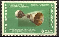 Paraguay 1966 Gemini 7 & 6 docking, 12/16-18/65-Stamps-Paraguay-Mint-StampPhenom