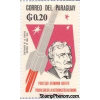 Paraguay 1966 Hermann Oberth-Stamps-Paraguay-Mint-StampPhenom