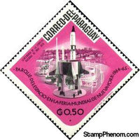 Paraguay 1966 Rocket-Stamps-Paraguay-Mint-StampPhenom